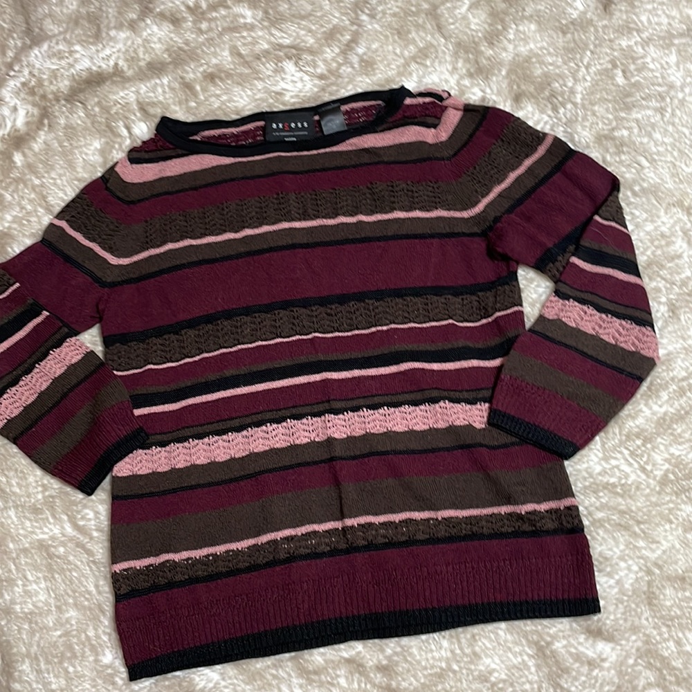 Striped Knit Top